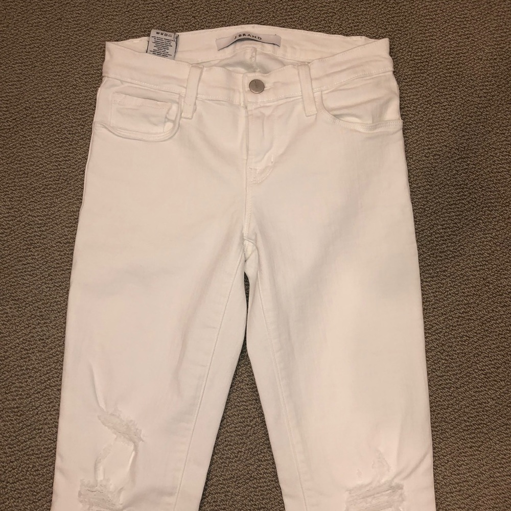 White jeans